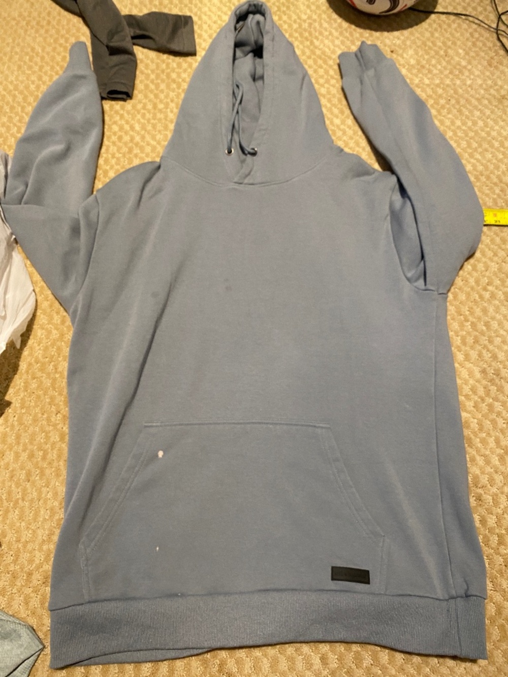 Men's 021 Originals Light Blue Pullover Hoodie Large